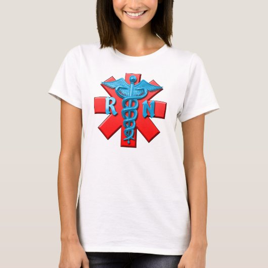 公認看護師の記号 Tシャツ (正面)
