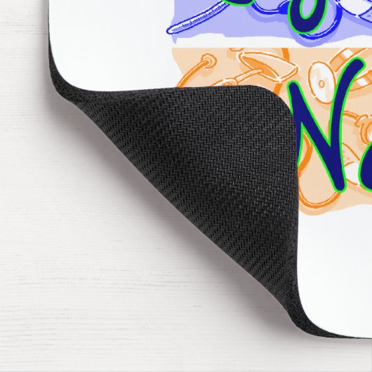 公認看護師のTシャツ及びギフト--ユニークな項目 マウスパッド (コーナー)