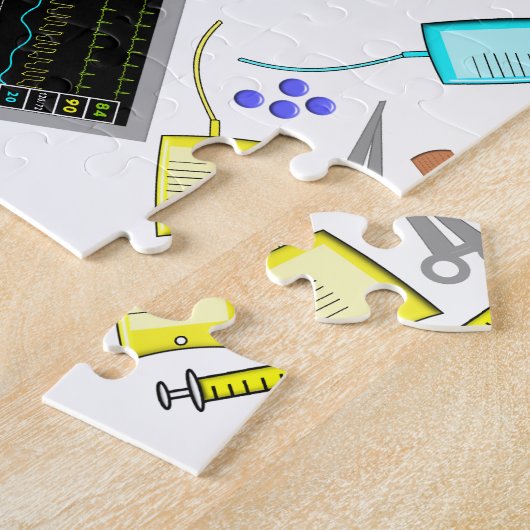 公認看護師用具 ジグソーパズル (側面)