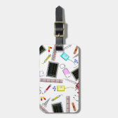 公認看護師用具 ラゲッジタグ (正面縦)