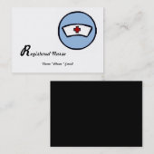 公認看護師 名刺 (正面/裏面)