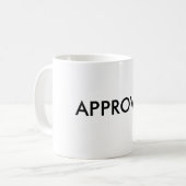 公認 コーヒーマグカップ (正面左)