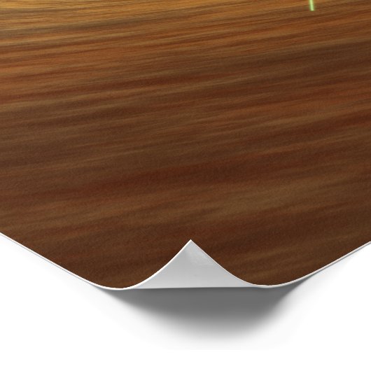 公転軌道でほこりっぽい惑星を形成する円盤 ポスター (角)