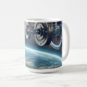 公転軌道革新コーヒーマグ コーヒーマグカップ (正面右)