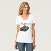 公道を取ることは移動する最も最高のな方法…です Tシャツ (正面フル)