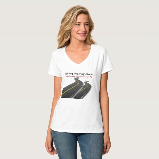 公道を取ることは移動する最も最高のな方法…です Tシャツ (正面フル)