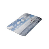 公開した海のヨットの航行 バスマット (アングル)