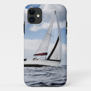 公開した海のヨットの航行 iPhone 11 ケース