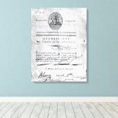 公開委員会の設置 キャンバスプリント (インサイチュ (ウッドフロア))