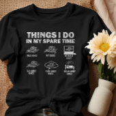 六おもしろい余暇の時にやること Tシャツ