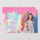 六つはとても甘い 招待状 (正面/裏面)