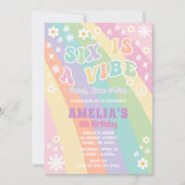 六は誕生日の招待状だ 招待状 (正面)