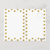 六エレガント角スノーフレーククリスマス数々の写真 ポストカード (裏面)