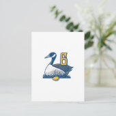 六ガチョウの産卵 ポストカード (スタンド正面)