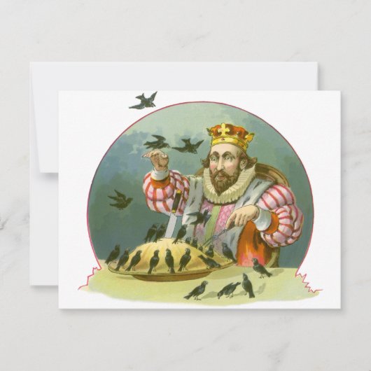 六ペンスの歌、ヴィンテージのナーサリーライム (正面)