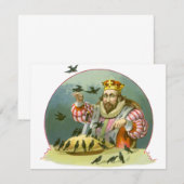 六ペンスの歌、ヴィンテージのナーサリーライム (正面/裏面)