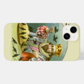 六ペンスの歌、ヴィンテージのナーサリーライム Case-Mate iPhoneケース (裏面 (横))