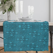 六モダン極地鳥獣曼荼羅アート ミディアムテーブルランナー