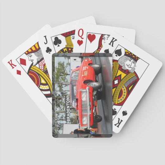 六三プリマス トランプ (裏面)