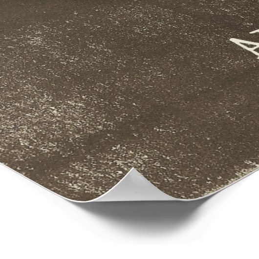 六与え時間で木を切り倒す ポスター (角)