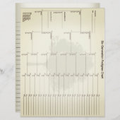 六世代の血統紙ヴィンテージルック (正面/裏面)