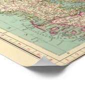 六五デンマーク、アイスランド ポスター (角)