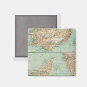 六五デンマーク、アイスランド マグネット (正面/裏面)