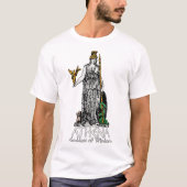 六五マクマルクス・アテナ知恵のギリシャ神話の女神 Tシャツ (正面)