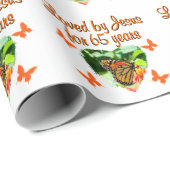 六五誕生日蝶 ラッピングペーパー (ロールコーナー)