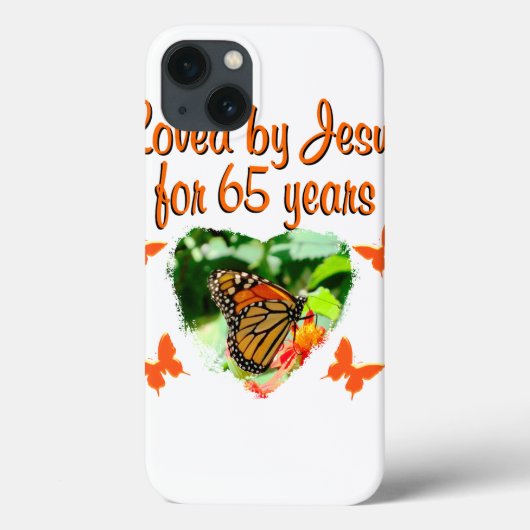 六五誕生日蝶 Case-Mate iPhoneケース (裏面)