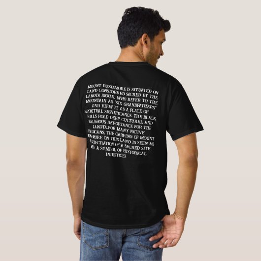 六人の祖父 Tシャツ (裏面フル)