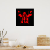 六六六六法王 ポスター (キッチン)