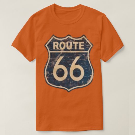 六六号経路 Tシャツ (デザイン正面)