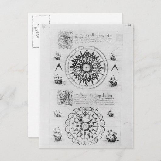 六分儀 ポストカード (正面/裏面)