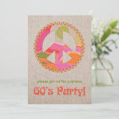 六十パーティの招待状 招待状 (スタンド正面)