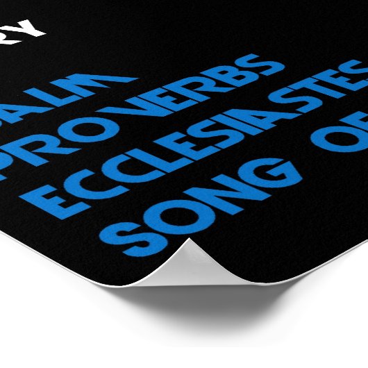 六十六聖書 ポスター (角)