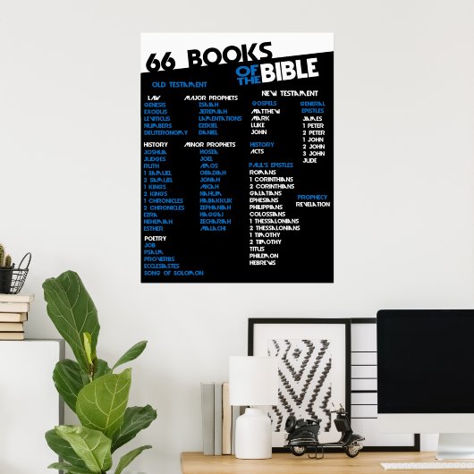 六十六聖書 ポスター (ホームオフィス)