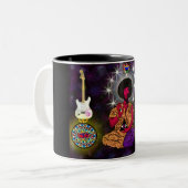 六十年代の精神 ツートーンマグカップ (正面左)