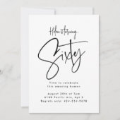 六十 招待状 (正面)