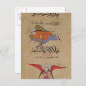 六天天使の頭と頭 ポストカード (正面/裏面)