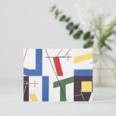 六宇宙十字架 | Sophie Taeuber-Arp | ポストカード (スタンド正面)