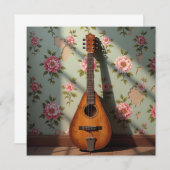 六弦ダルシマーヴィンテージフローラ (正面/裏面)