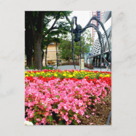 六本木ヒルズの森タワーのクモ ポストカード