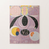 六番目の10番目に大きい |ヒルマフクリント ジグソーパズル (縦)