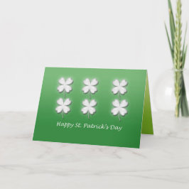六白シャムロック聖パトリックの日 カード