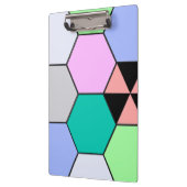 六角カラフル形 クリップボード (左)