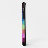 六角カラフル継ぎ目グラフィック Case-Mate iPhoneケース (裏面/左)