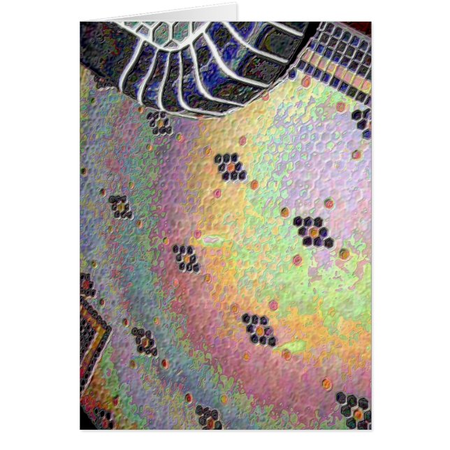 六角タイル張りキッチン床 (正面)