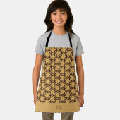 六角チョコレートクリームパタミニマルーン エプロン (インサイチュ)