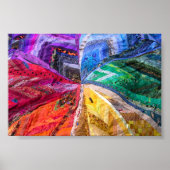 六角ハート ポスター (正面)